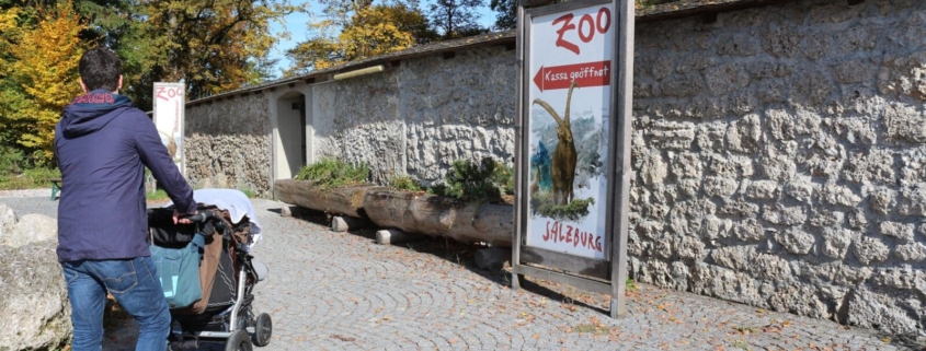Eingang Zoo Salzburg