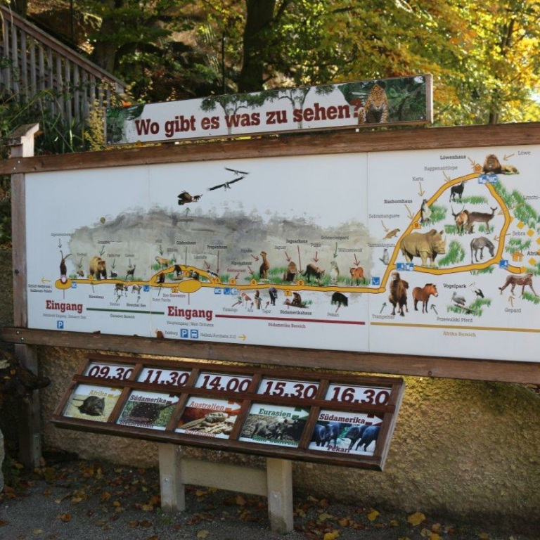 Zoo Salzburg Überblick