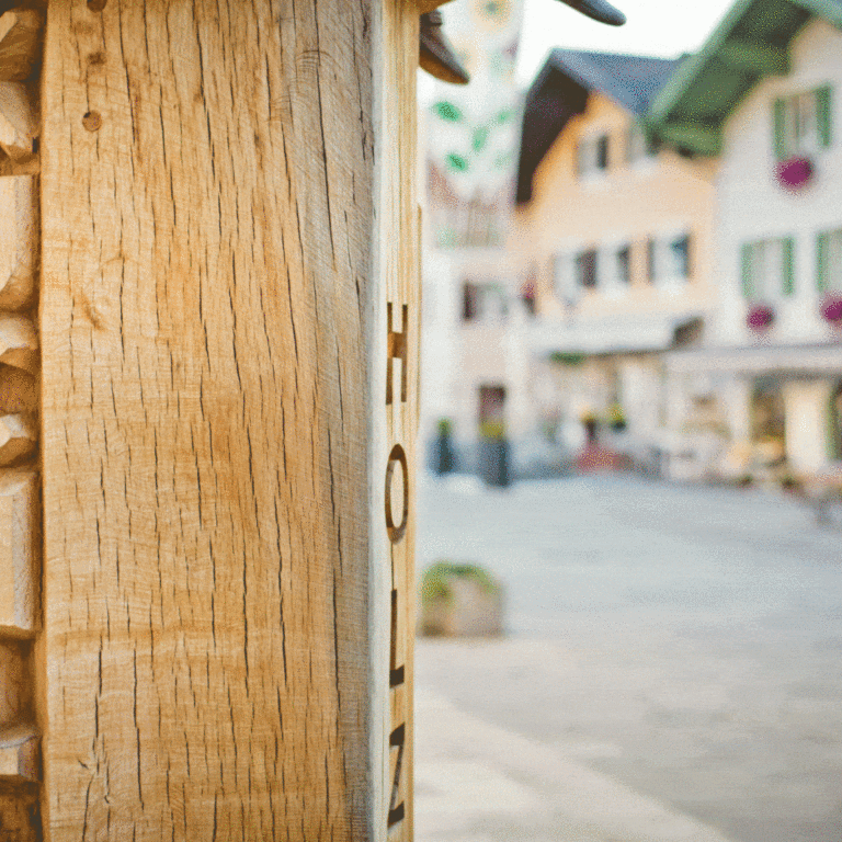 Holzskulptur am Kuchler Markt ©Rohrbacher