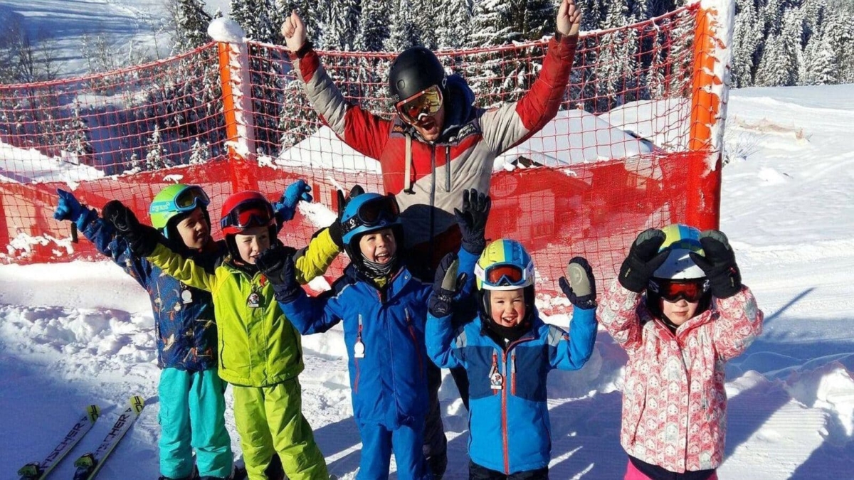 Viel Spaß haben Kids in der Skischule freeride alpin ©skischule freeride alpin