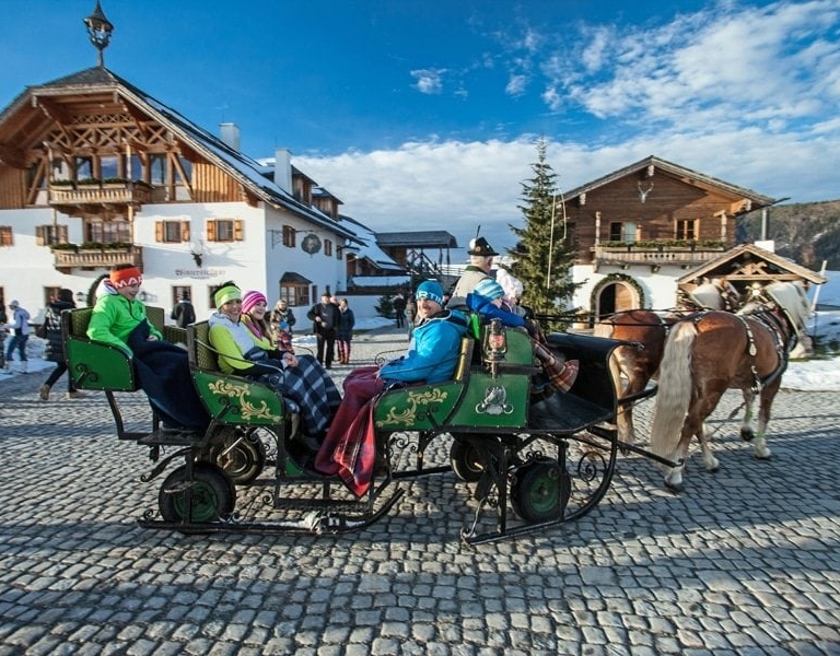 Pferdeschlittenfahrt zum Winterstellgut cTVB Annaberg Lungötz
