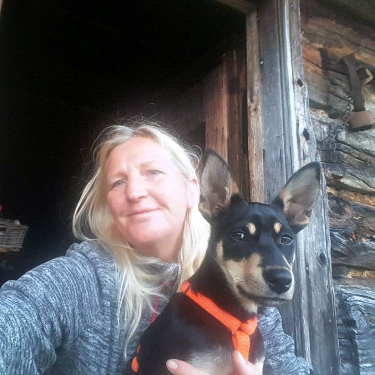Selfie mit Hund (c)Brigitte Oberländer