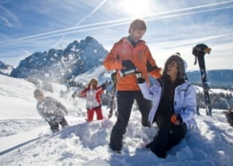 Skiurlaub mit der Familie in Dachstein West