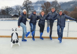 Das Team des Eislaufplatz Kuchl