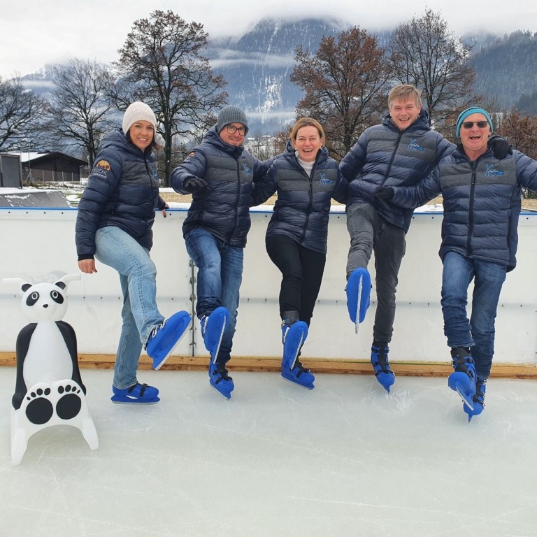 Das Team des Eislaufplatz Kuchl