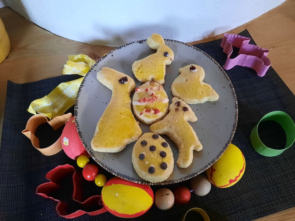 Osterkekse backen - Urlaub im Tennengau