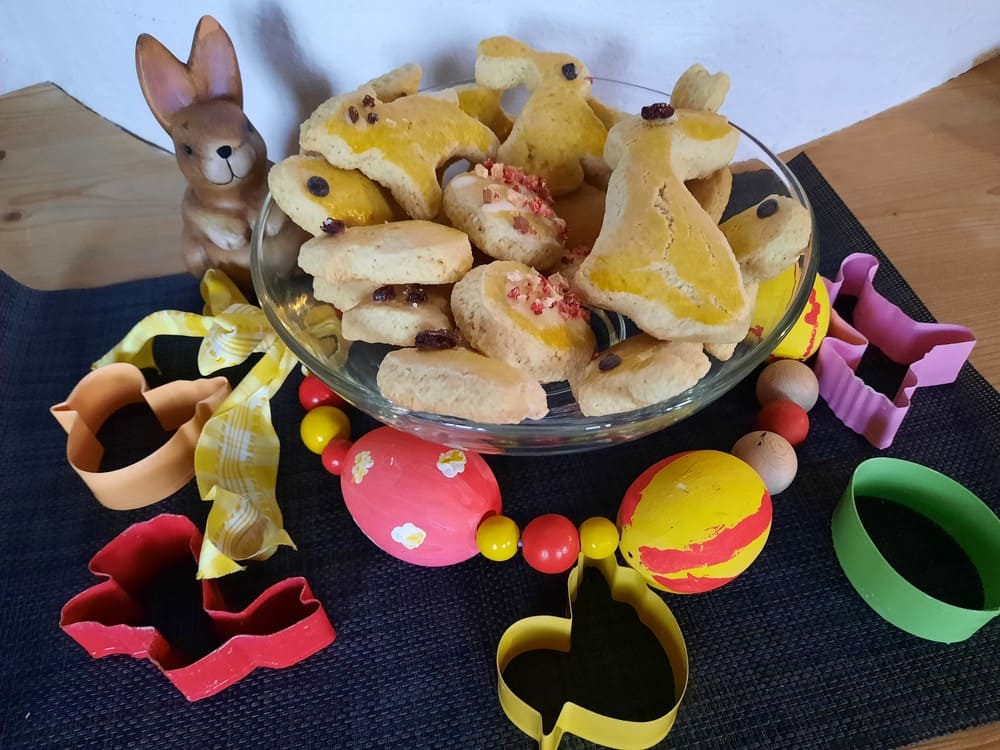 Osterkekse backen - Urlaub im Tennengau
