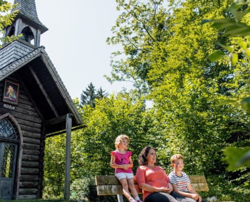 Kapelle am Jahreszeitenweg in Golling, ©creatingclick