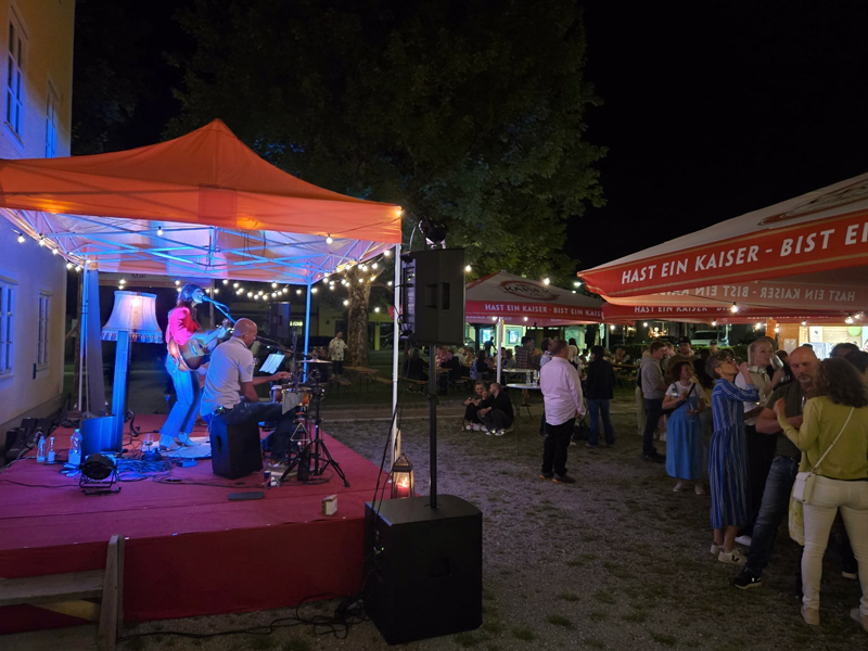 Musik am Weinfest in Abtenau