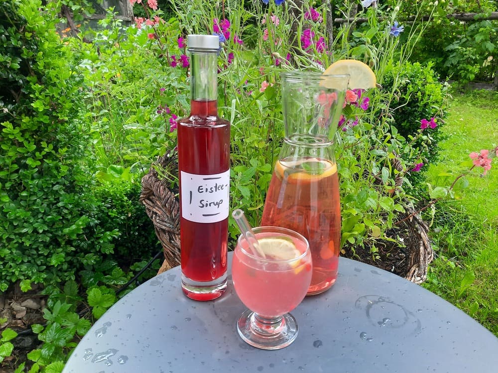 Beitragsbild Eistee-Sirup ©Martina Gappmaier