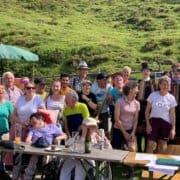 Auf der Gsengalm mit der Lebenshilfe Abtenau © Meissnitzer Band