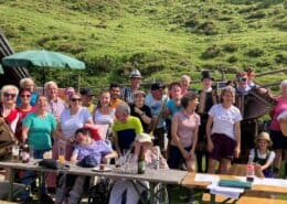 Auf der Gsengalm mit der Lebenshilfe Abtenau © Meissnitzer Band