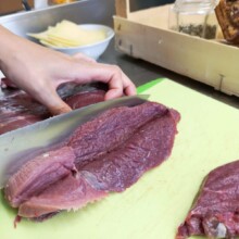 Schnitzel vom hirschschlögel ctvb abtenau scaled