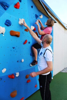 Therapeutisches Klettern: 2. Übung: 4. Schritt
