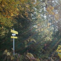 Einstieg wanderung tabor