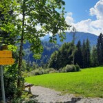 Abzweigung zum Auchbachfall, in Abtenau/Pichl